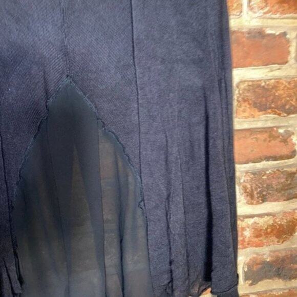 Simply Vera Wang Open Front Purple Lace Cardigan Sweater Women's Size XS - Picture 3 of 5